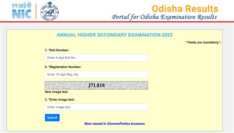 12th Odisha Result 2023 on orissaresults.nic.in, How to check CH.